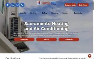 Harris Air of West Sacramento website