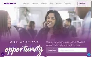 PrideStaff Financial of West Sacramento website