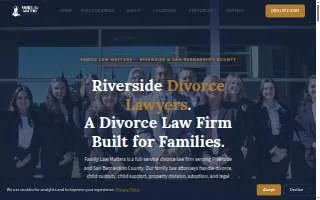 Family Law Matters of Westmont website