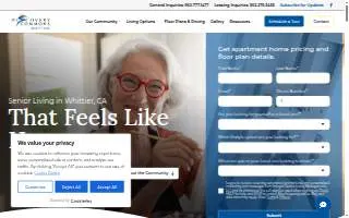Discovery Commons Whittier website