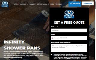 Infinity Shower Pans