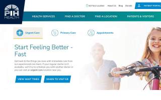 PIH Health Outpatient Rehabilitation website