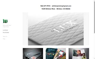 Whittier Printing