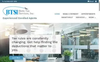 Betts Tax Services, Inc website