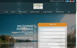 Wildomar Insurance website