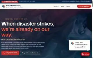 Bravo Restoration & Construction website