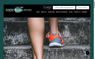 Complete Foot Care & Orthotic Centre website