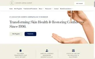 Healthy Image of Windsor website
