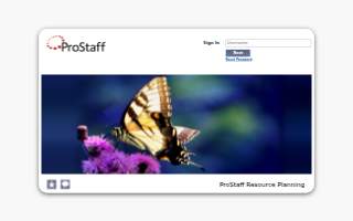 Prostaff Employment Solutions website