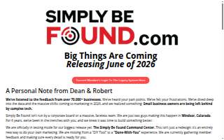 Simply Be Found