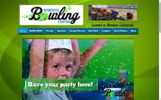 Windsor Bowling Center website