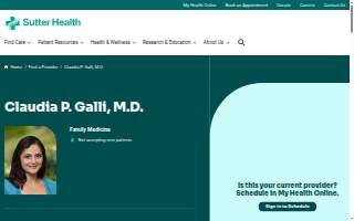 Claudia Galli, M.D.