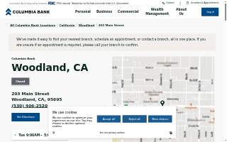 Columbia Bank of Woodland