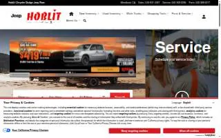 Hoblit Chrysler Dodge Jeep RAM website