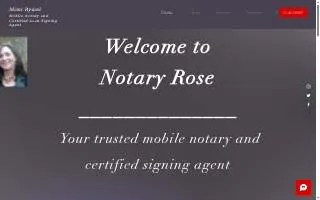 Notary Rose website