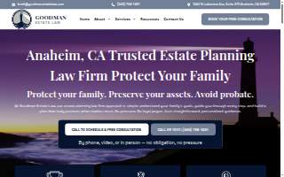 Goodman Estate Law of Yorba Linda