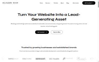Hungry Ram Web Design of Yorba Linda