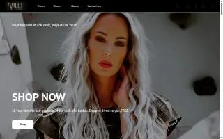 The Vault Hair Lounge website