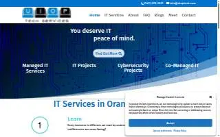 UIOP Tech Services website