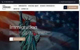Ashwani K Bhakhri Law Offices website