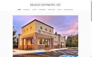 Bradley Optometry, Inc website