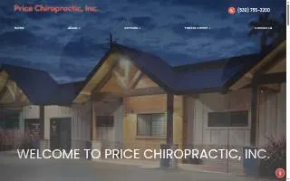 Price Chiropractic, Inc. website