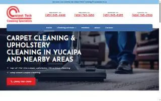 Carpet Tech Cleaning Specialists website