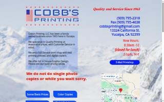 Cobb's Printing LLC