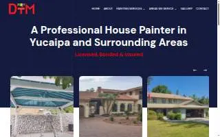 DTM Painting website