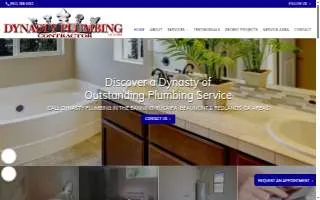 Dynasty Plumbing website