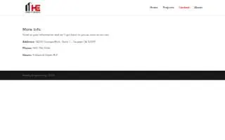 Hadley Engineering website