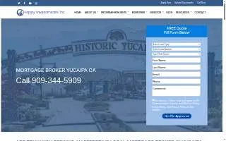 Happy Investments, Inc. of Yucaipa website