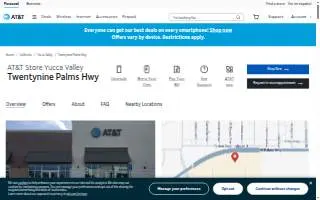 AT&T Store of Yucca Valley website