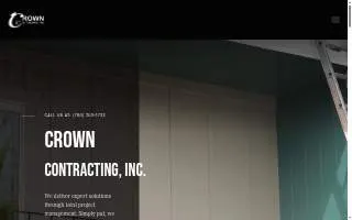 Crown Contracting, Inc. website
