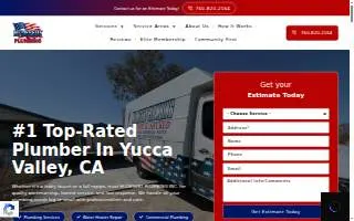 Hi-Desert Plumbing of Yucca Valley website