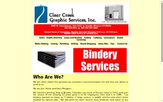 Clear Creek Graphic Services Inc