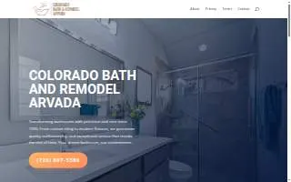Colorado Bath and Remodel Arvada website