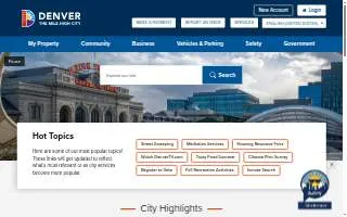 Denver Rent a Tent of Arvada website