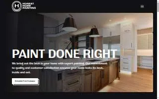 Honest Home Painting website
