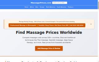 Massage Only Therapy