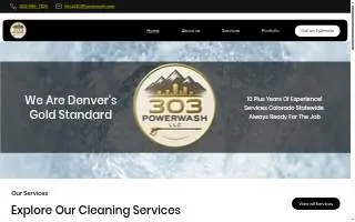 303 Powerwash LLC website