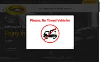 Admiration Auto Body website