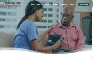 At Home Healthcare of Aurora website