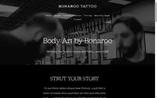 Bonaroo Tattoo website