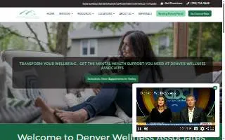 Denver Wellness Associates website