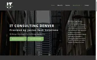IT Consulting Denver of Aurora website