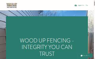 Wood up fencing