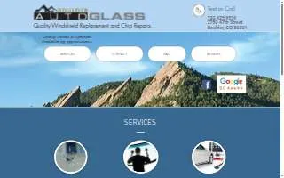 Boulder Auto Glass website