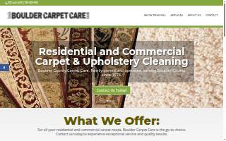 Boulder County Carpet Care