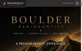 Boulder Periodontics: Cole Christine DDS website